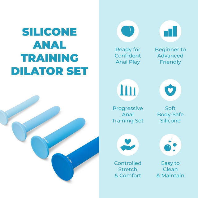 Silicone Anal Training Dilator Set