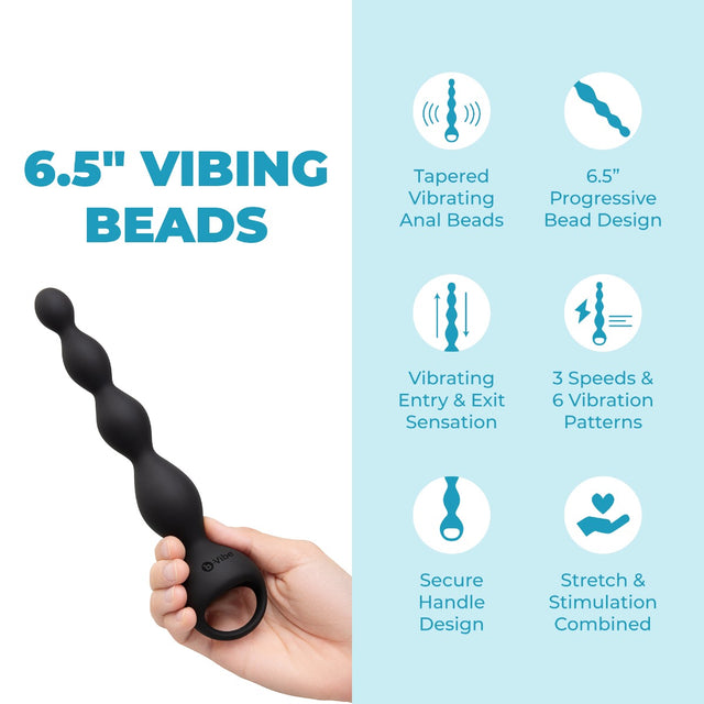 b-Vibe 6.5 Inch Vibing Beads