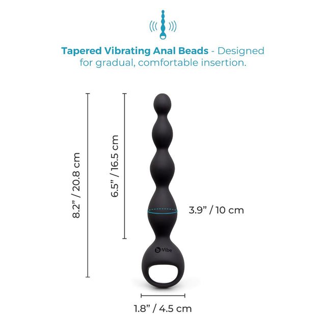 b-Vibe 6.5 Inch Vibing Beads