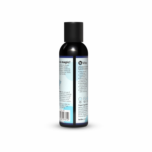 b-Vibe Silicone & Water Hybrid Lube 4 Oz / 118 mL