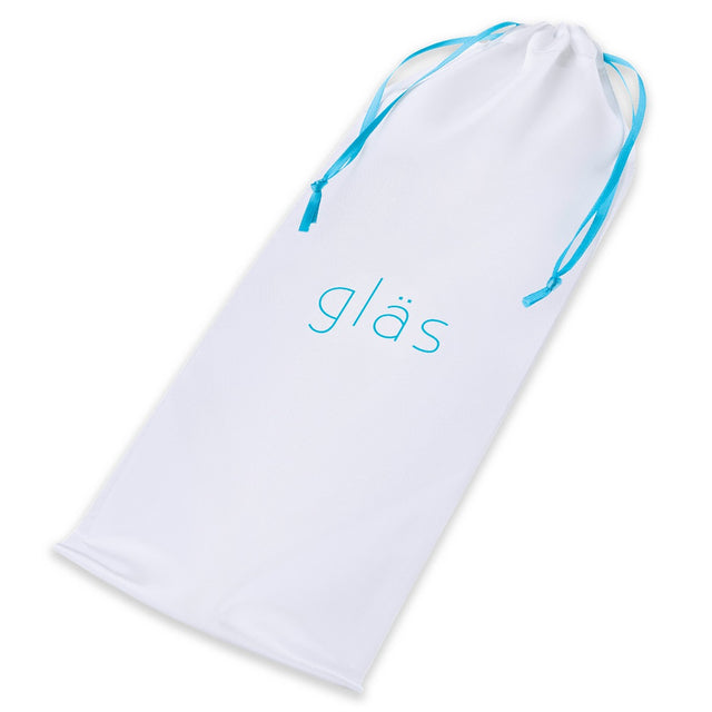 Glas Toy 12.5 Inch Girthy Double-Sided Dong with Anal Bead Grip Handle