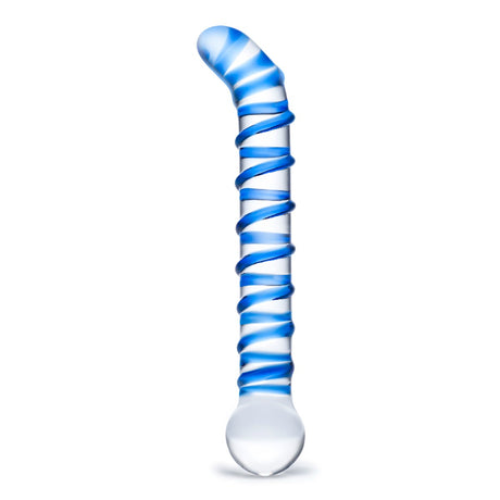 Glas Toy 6.5 Inch Mr. Swirly G-Spot Glass Dildo