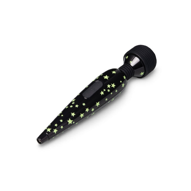 glow in the dark premium rechargeable mini wand massager