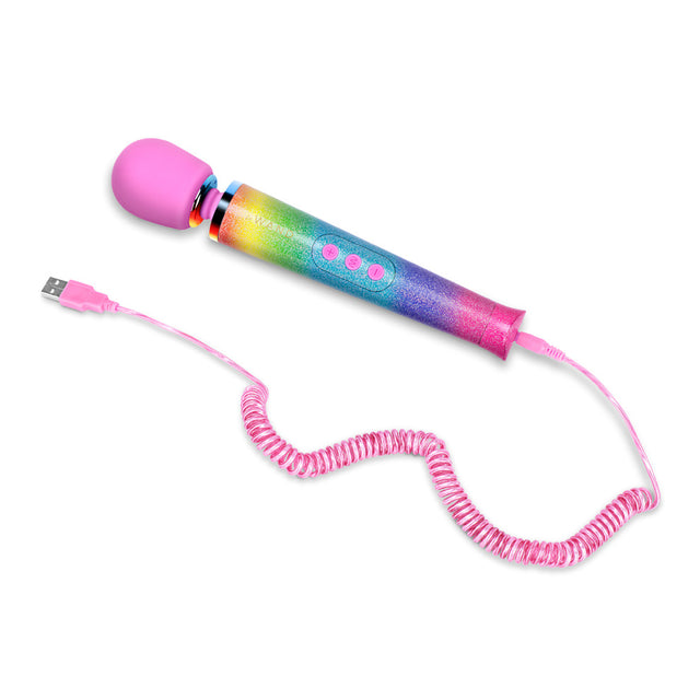 Le Wand All That Glimmers Rainbow Ombre Petite Massager Special Edition