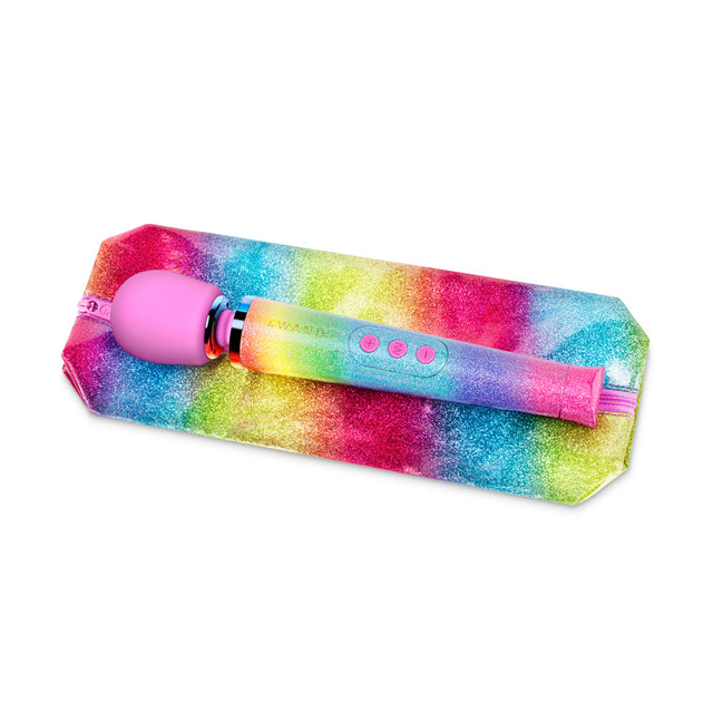 Le Wand All That Glimmers Rainbow Ombre Petite Massager Special Edition