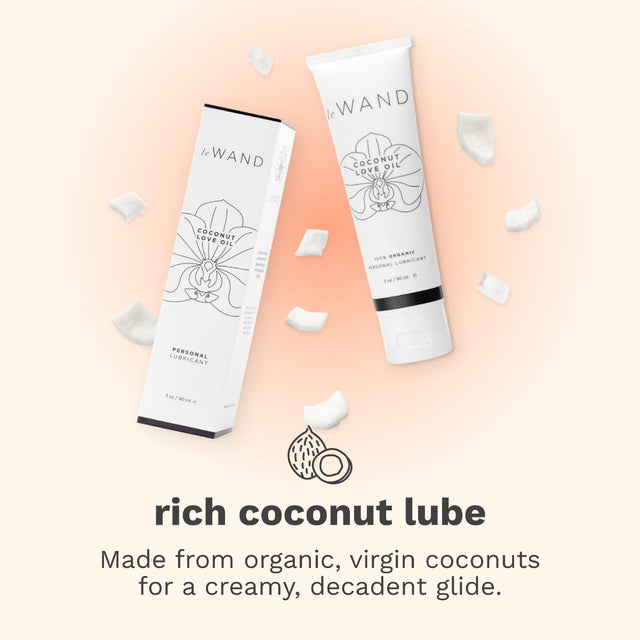 Le Wand Coconut Love Oil 3 oz. (90 mL)