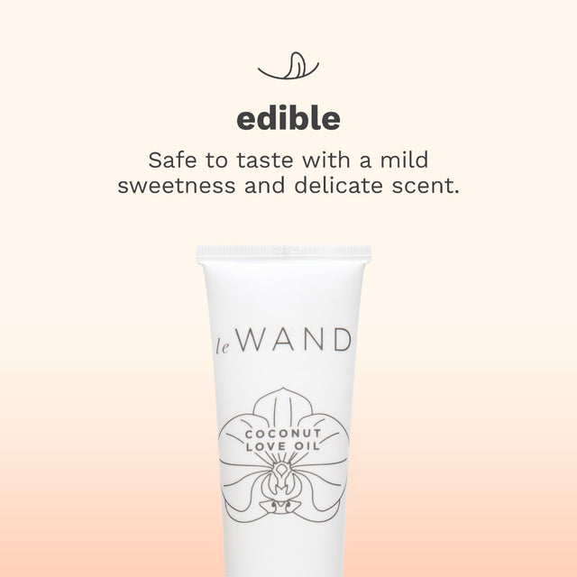 Le Wand Coconut Love Oil 3 oz. (90 mL)