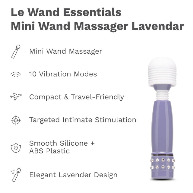 Mini Wand Massager - Lavender