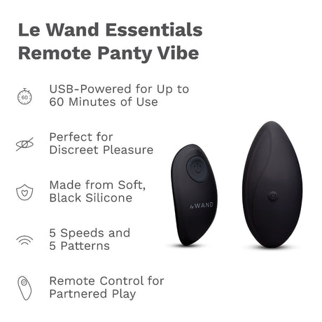 Le Wand remote panty vibe