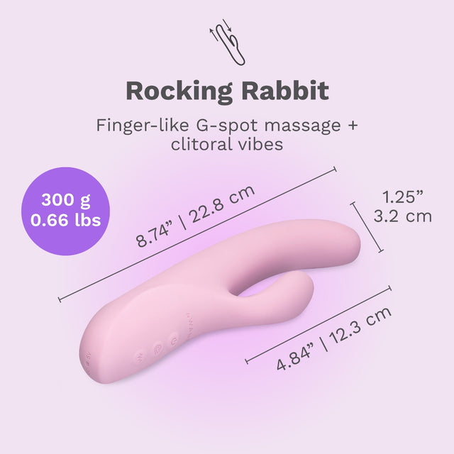 Le Wand Hither Rechargeable Rocking Rabbit Vibrator
