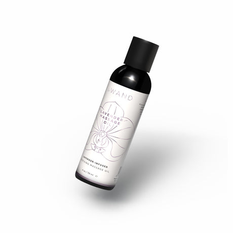 Le Wand Lavender Infused Soothing Massage Oil 4 Oz / 118 mL
