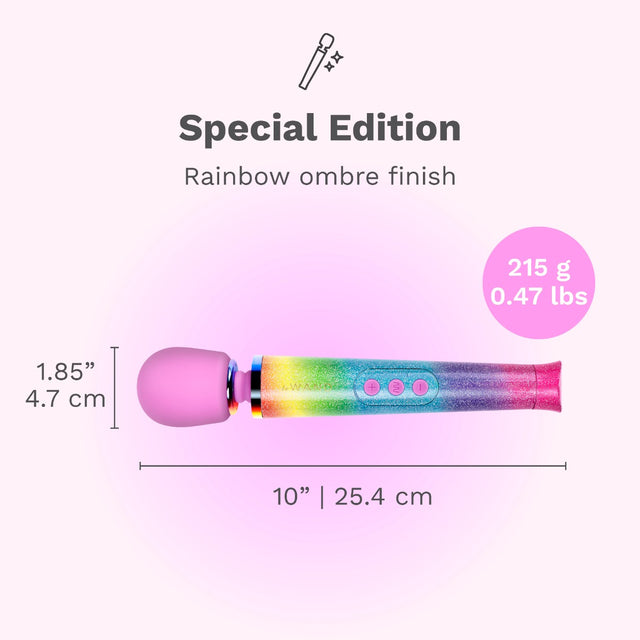 Le Wand Rainbow Ombre Petite Massager