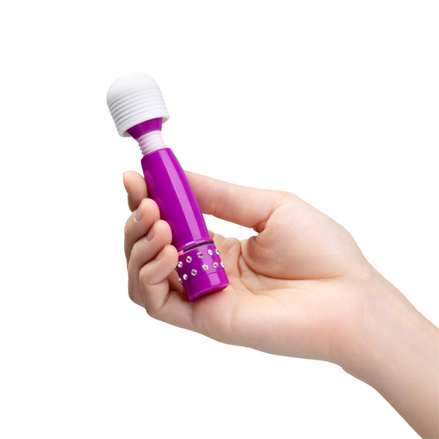 Mini Wand Massager - Neon Purple