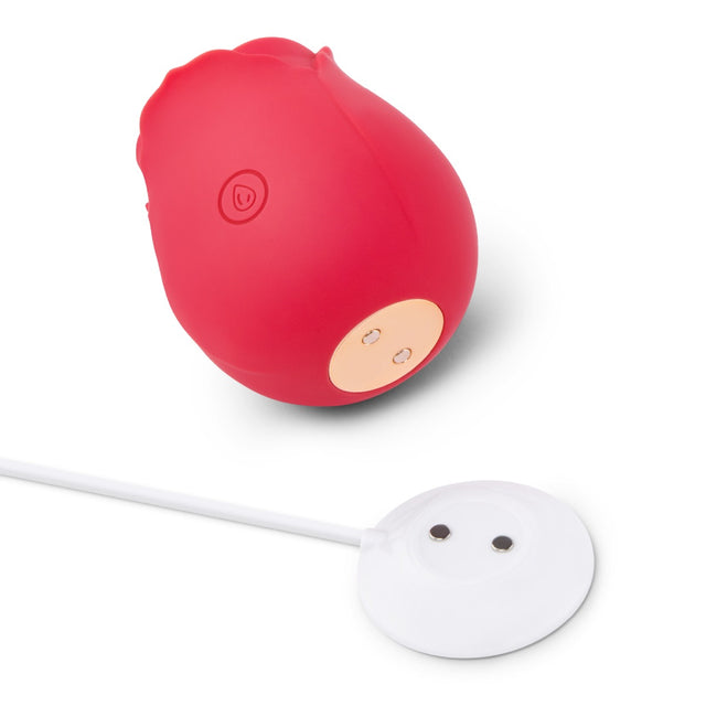 Tapping Rechargeable Rose Vibrator