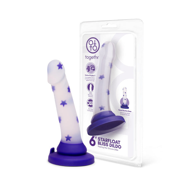 Together Vibes Starfloat Bliss 6 Inch Silicone Dildo