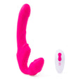 Strapless Together Vibrating Strapless Strap-On Dildo