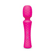 VibeFantasy Love Wand Rechargeable Vibrating Massager Powerful Handheld Pleasure Pink