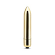 Waterproof Bullet Vibrator - Gold