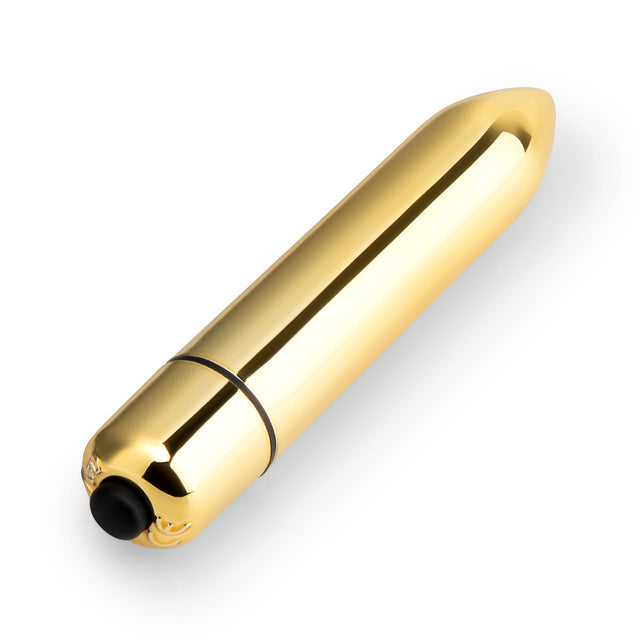Waterproof Bullet Vibrator - Gold